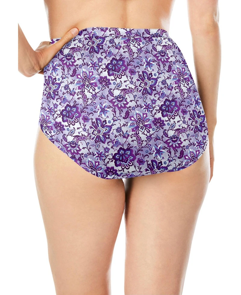 Comfort Choice Women's 3-Pack Microfiber Brief