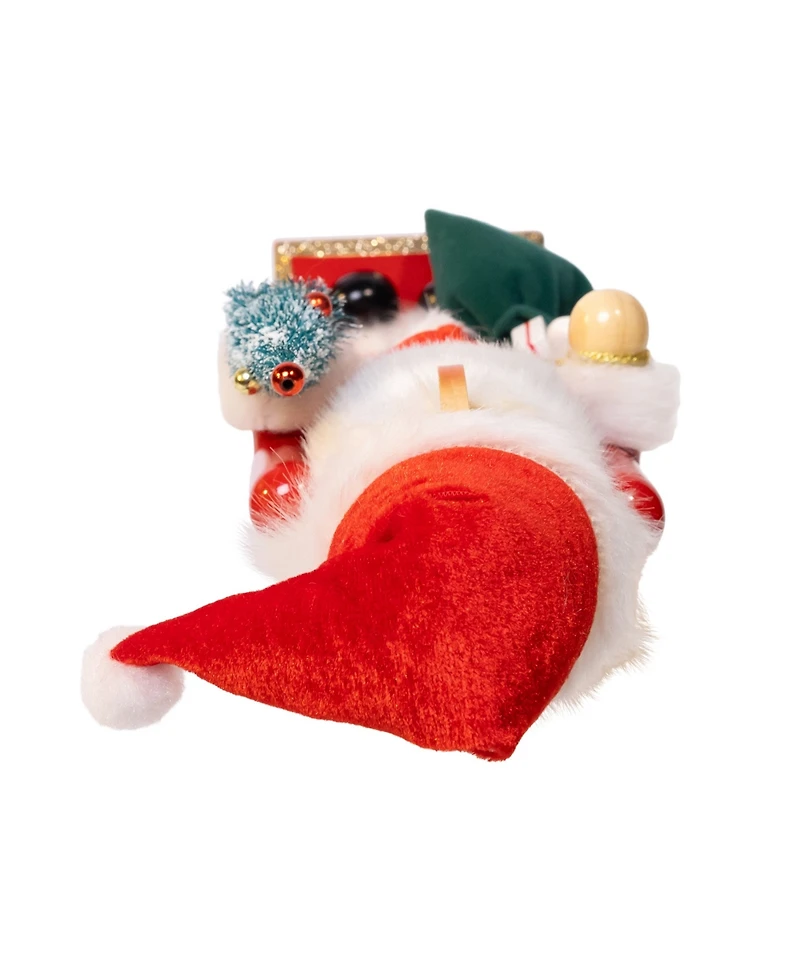 Kurt Adler 15-Inch Santa with Gifts and Tree Nutcracker