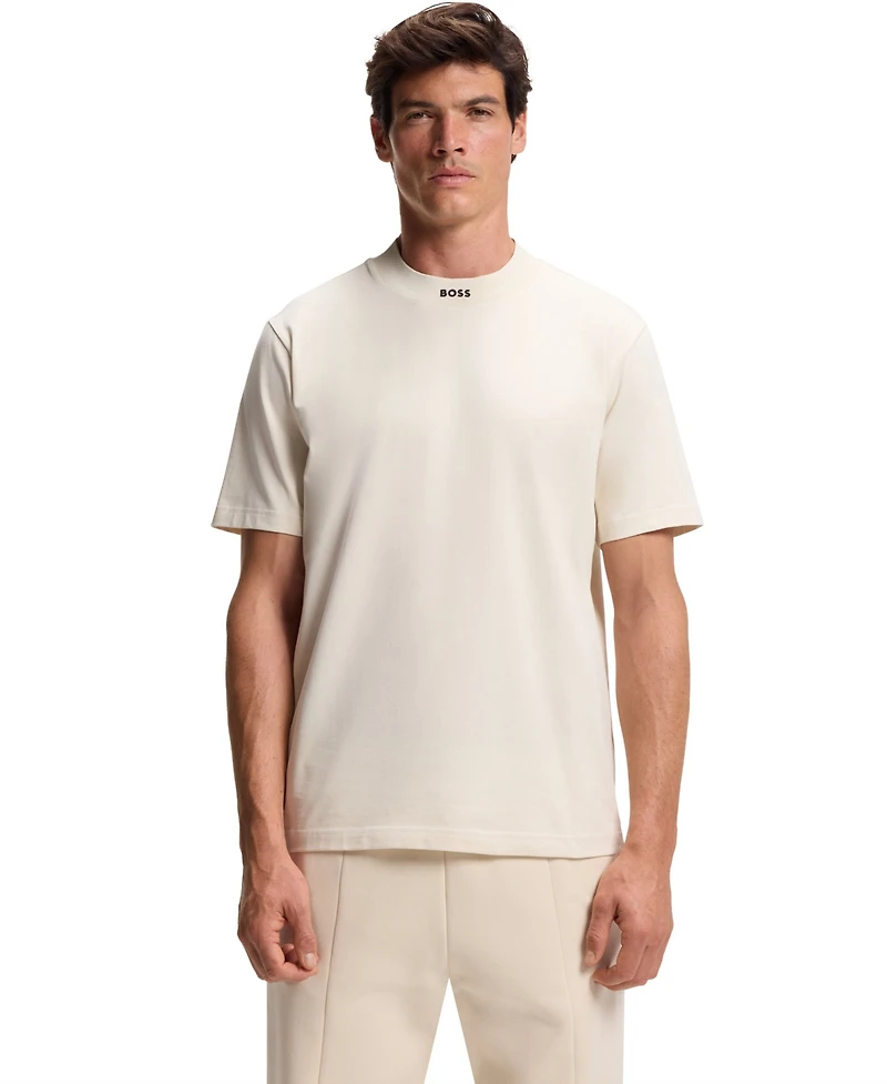 Boss by Hugo Men's Stretch-Cotton Relaxed-Fit T-Shirt