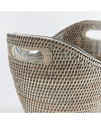 Burma Rattan Beverage Tub Serving Basket