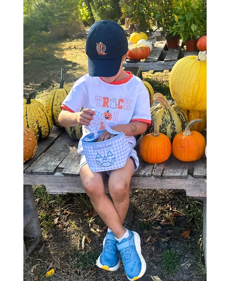 Bits & Bows Boys Trick-or-Treat Halloween Bow Tie T-Shirt
