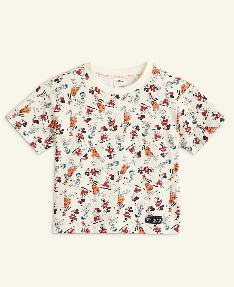 Disney | Macy's Boys 2T-7 Mickey & Friends Short-Sleeve T-Shirt, Exclusive