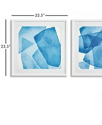 Napa Home & Garden Abstract Watercolor Prints Set of 2
