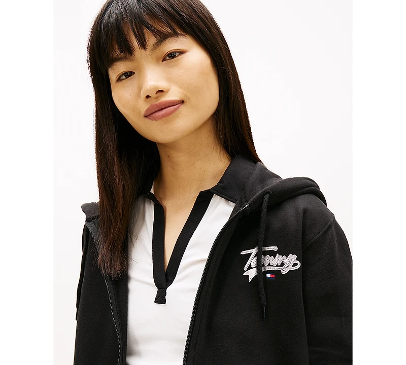 Tommy Jeans Women's Regular Full-Zip Hoodie