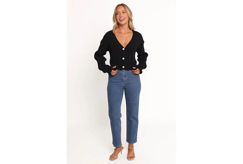 Petal and Pup Women's Zana Ribbed Ruffle Cuff Knit Sweater