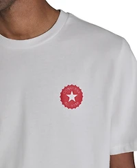 Converse Men's Coca Cola Logo Pull-On T-Shirt