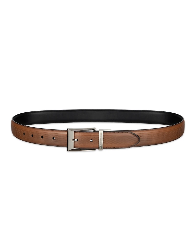 Tommy Hilfiger Men's 2-In-1 Reversible Flex Comfort Stretch Dress Belt
