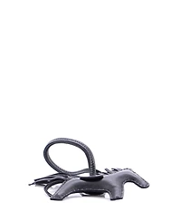 Pre-Owned Hermes Pm So Black GriGri Rodeo Bag Charm Leather