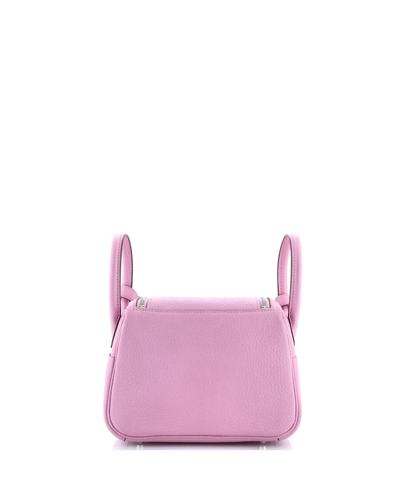 Pre-Owned HERMA‰S Mini Lindy Bag Clemence