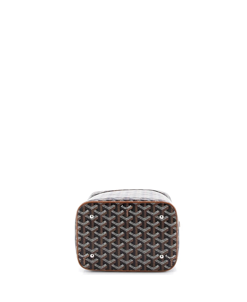 Pre-Owned Goyard Muse Vanity Case Coated Canvas