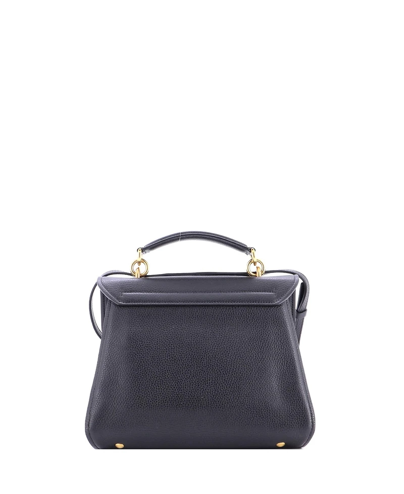 Pre-Owned Salvatore Ferragamo Margot Satchel Leather
