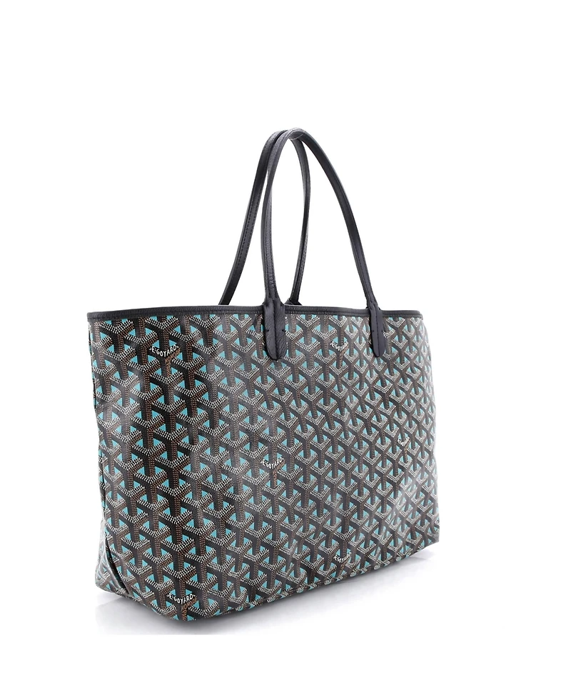Pre-Owned Goyard Pm Saint Louis Tote Claire Voie Coated Canvas