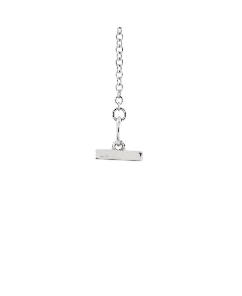 Pre-Owned Tiffany & Co. T Open Horizontal Bar Pendant Necklace