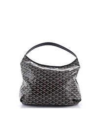 Pre-Owned Goyard Boheme Hobo Printed Coated Canvas