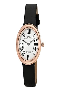 Porsamo Bleu Women's Eloise Genuine Leather Band Watch 1353CELL