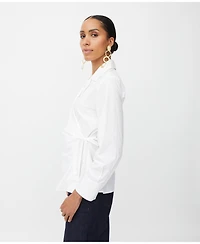 Masai Copenhagen Women's MaIzabele Long Sleeve Side Tie Shirt