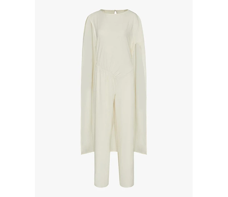 WeWoreWhat Women's Draped Dolman Sleeve Jumpsuit