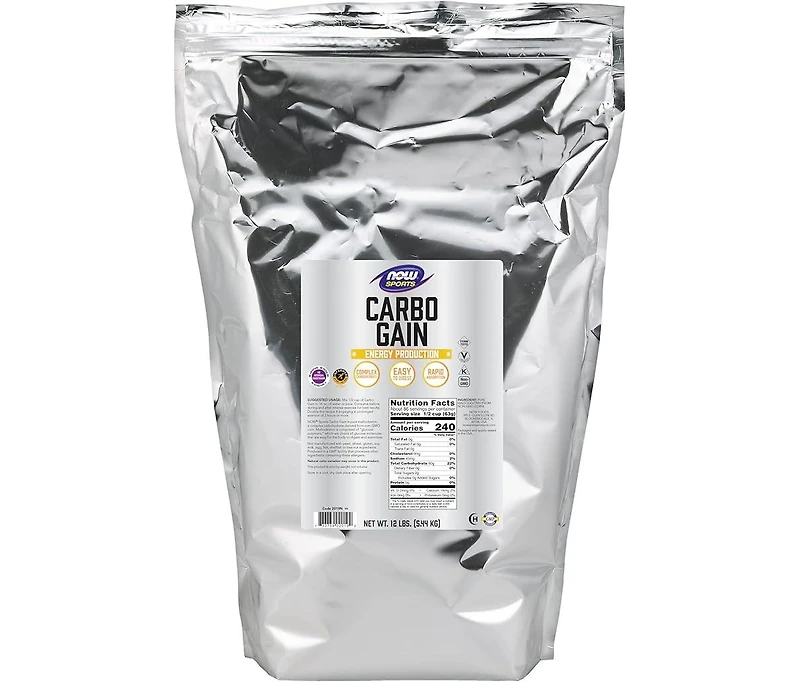 Now Foods Carbo Gain, 12lb