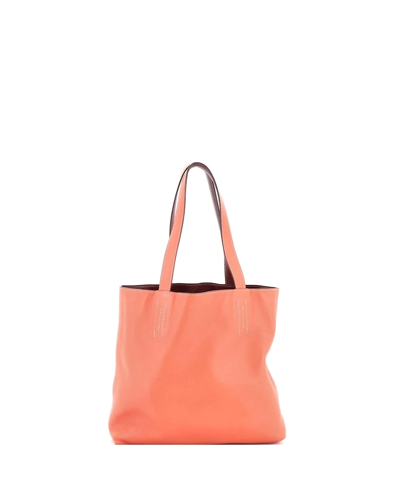 Pre-Owned Hermes 36 Double Sens Tote Veau Sikkim