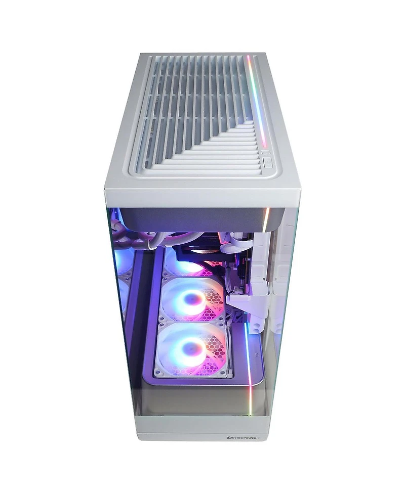 CyberPowerPC Gamer Supreme Liquid Cooled Gaming Desktop Computer, Amd Ryzen 7 7800X3D 4.2GHz, 32GB Ram, 2TB Ssd, Amd Radeon Rx 9060 Xt 16GB, Windows