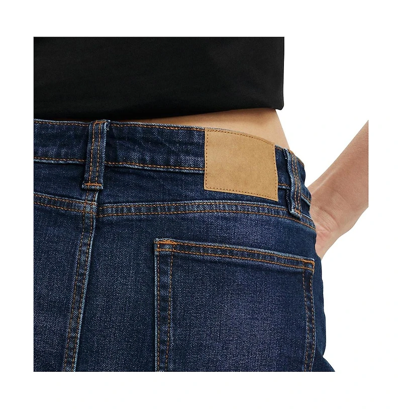 Cotton On Women's Micro Low Denim Skirt
