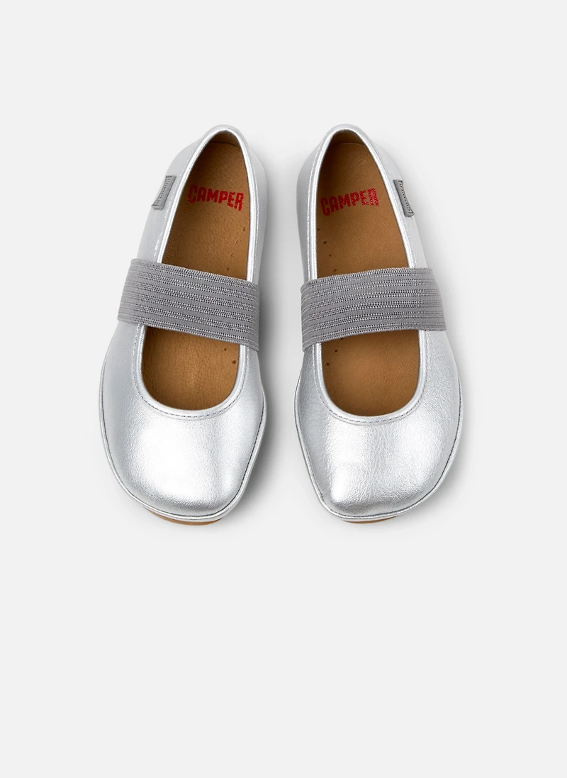 Camper Right Kids Twins Leather Mary Janes