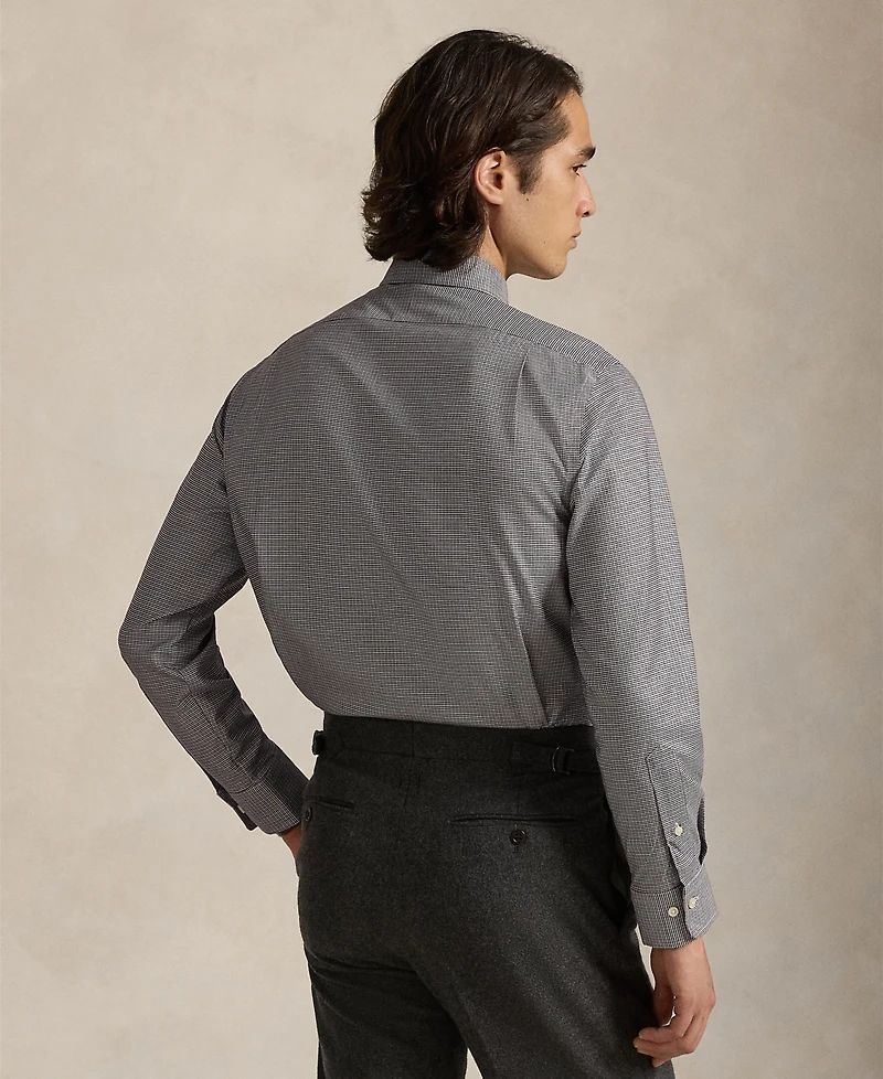 Polo Ralph Lauren Men's Checkered Oxford Classic Fit Dress Shirt