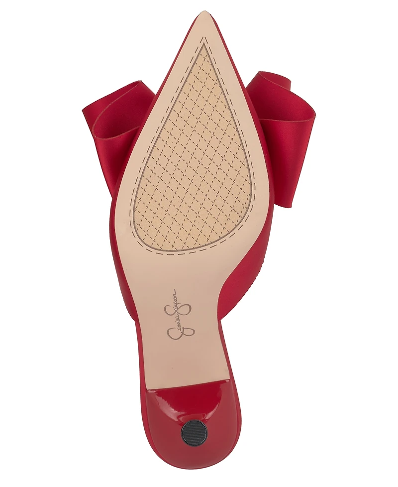 Jessica Simpson Women's Valrin Bow Stiletto Mules