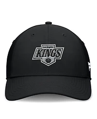 Fanatics Men's Black Los Angeles Kings Core Primary Logo Flex Hat