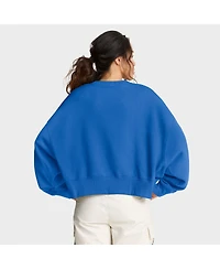 Nike Women's Blue Ucla Bruins Oversized Phoenix Arch Pullover Sweatshirt