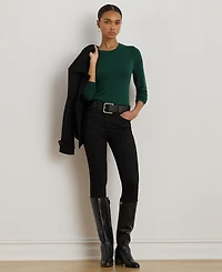 Lauren Ralph Women's Cotton-Blend Sweater