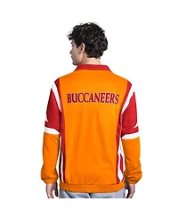 Starter Men's Orange Tampa Bay Buccaneers Contender Logo Full-Zip Track Jacket