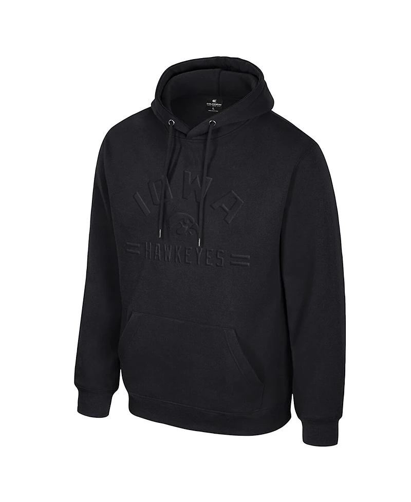 Colosseum Men's Black Iowa Hawkeyes New Member Hoodie