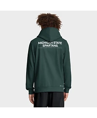 Nike Men's Green Michigan State Spartans 2025 Sideline Standard Issue Dri-fit Full-Zip Hoodie