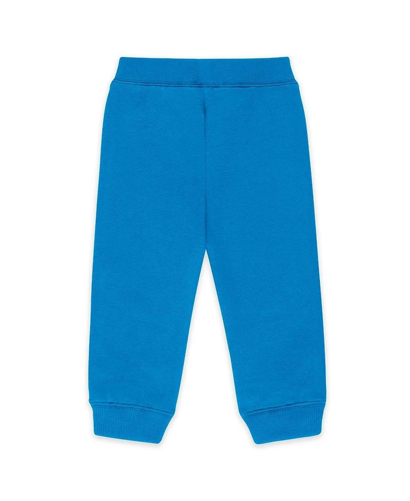 Wear by Erin Andrews Baby Boys and Girls 2-Piece Blue Detroit Lions Fleece Crewneck Pants Set