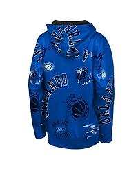 Outerstuff Big Boys and Girls Blue Orlando Magic Moving Violation Hoodie