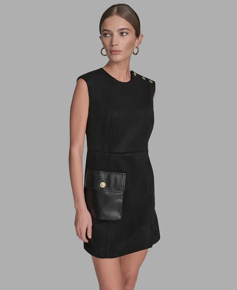 Bcbg Women's Sleeveless Short Dress