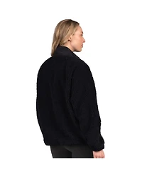 Starter Women's Black Las Vegas Raiders On the Ball Sherpa Jacket
