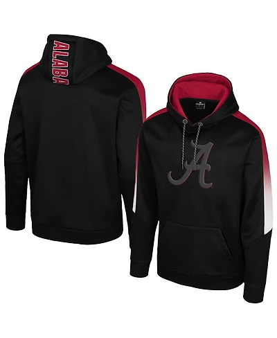 Colosseum Men's Black Alabama Crimson Tide the Gang Blackout Hoodie