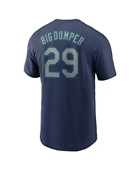 Nike Men's Cal Raleigh Navy Seattle Mariners Name Number Player Nickname T-Shirt
