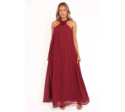 Petal and Pup Women's Melba Maxi Dress - Berry