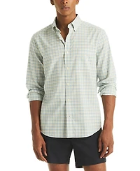 Nautica Men's Plaid Long Sleeve Shirt
