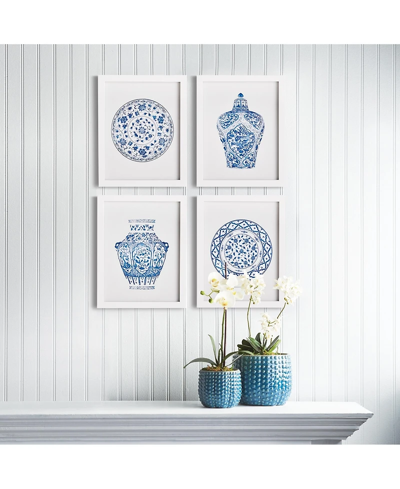 Dynasty Petite Prints, Set Of 4