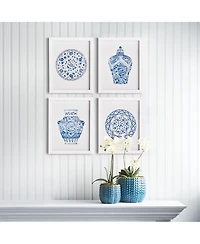 Dynasty Petite Prints, Set Of 4
