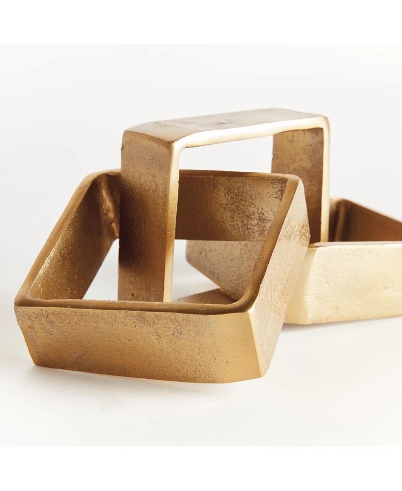 Napa Home & Garden Corbin Square Chain Sculpture