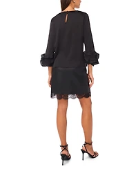 Vince Camuto Women's Cowl Neck Tiered Top