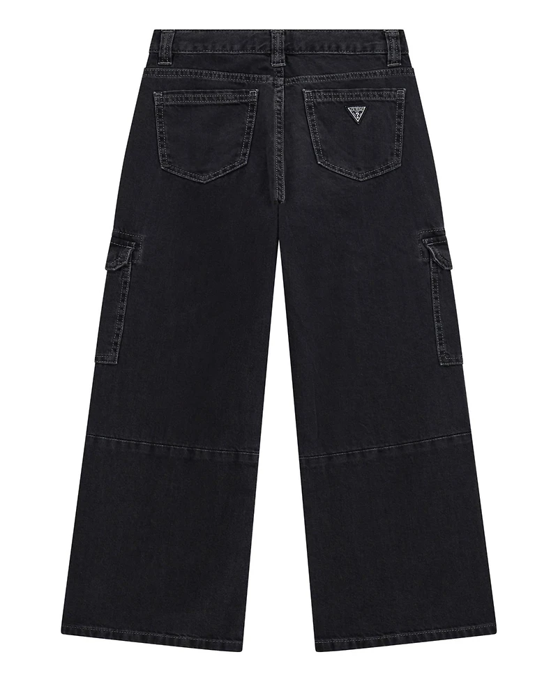 Guess Boys 8-18 Oversize Cargo Denim Jeans