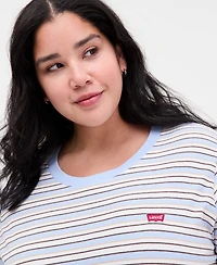 Levi's Plus Mandy Stripe Perfect T-Shirt