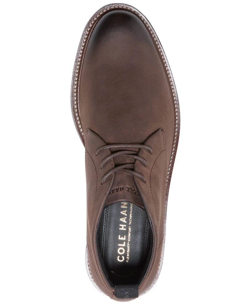 Cole Haan Men's Roundhill Grand Chukka Round Toe Boots