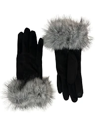 Marcus Adler Faux Suede with Fux Fur Cuff